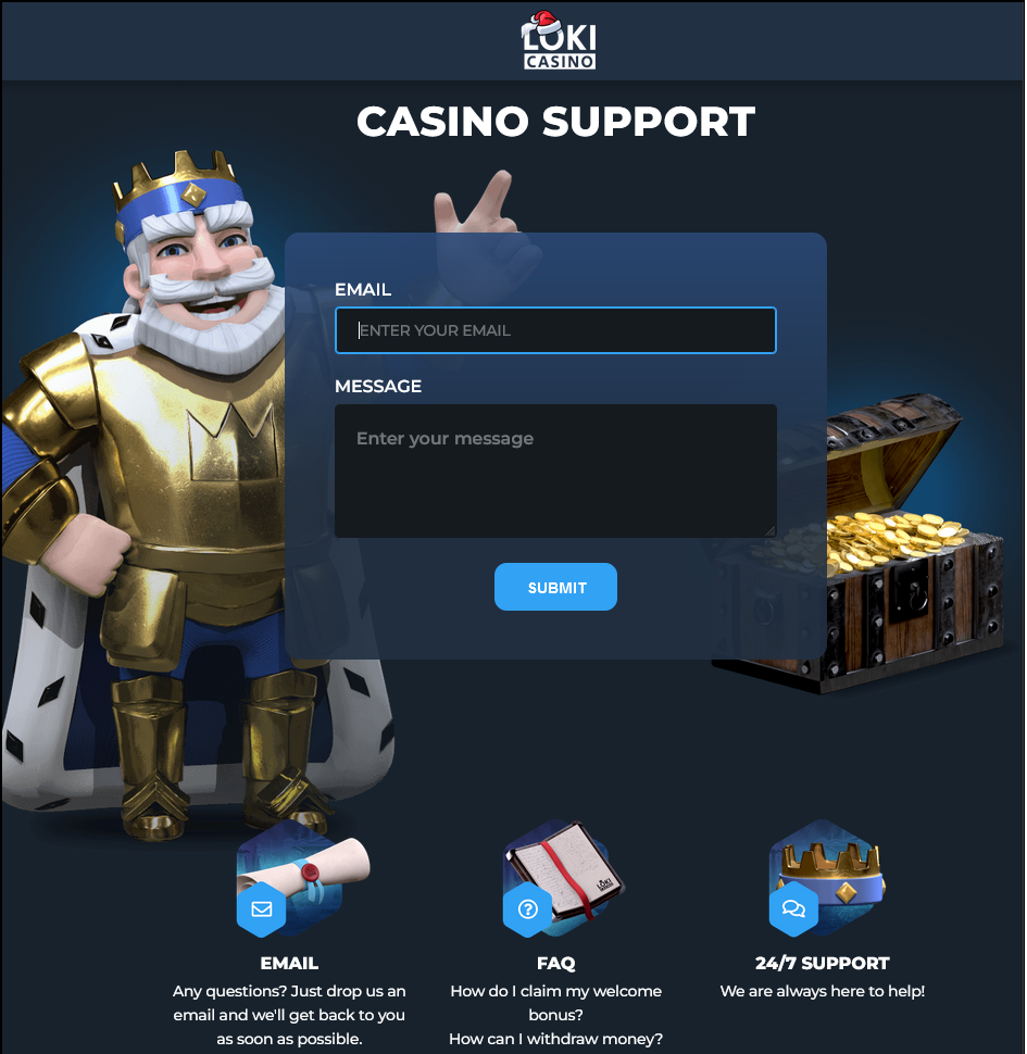 Loki Casino Support